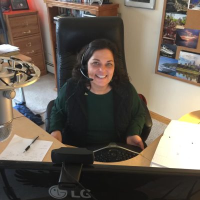 Lenore at Desk in Wantage