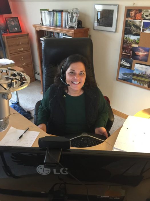 Lenore at Desk in Wantage